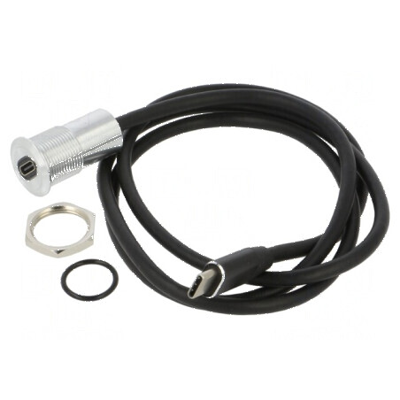 Adaptor pentru montare pe panou M16 | Electronic-mag.ro | Componente Electronice