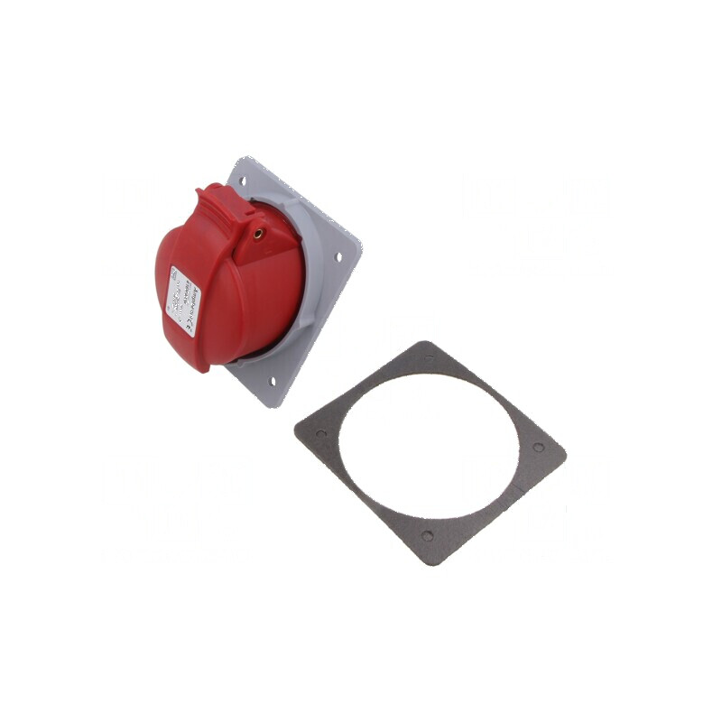 Conector trifazat 16A 415VAC IP44 | Electronic-mag.ro | Componente Electronice