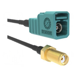 Cablu adaptor Fakra-SMA 0,305m | Electronic-mag.ro | Componente Electronice