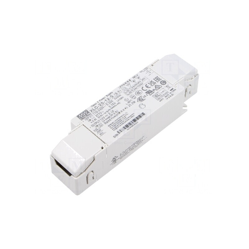 Alimentator LED 25W 12VDC 0÷2,1A 100÷305VAC OUT: 1 - Alimentator LED 25W 12VDC | Electronic-mag.ro | Componente Electronice