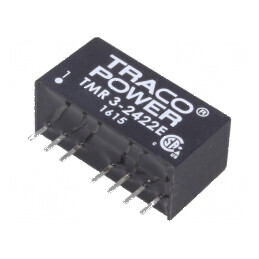 Adaptor DC/DC 3W pentru 18-36V la 12V/-12V | Electronic-mag.ro | Componente Electronice