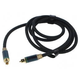 Cablu Toslink mufă 5m aurit | Electronic-mag.ro | Componente Electronice
