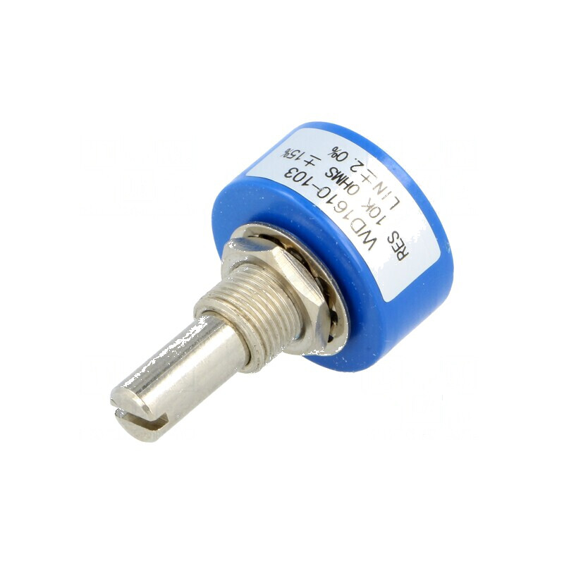 Potenţiometru axial 10kΩ 1W 6,35mm | Electronic-mag.ro | Componente Electronice
