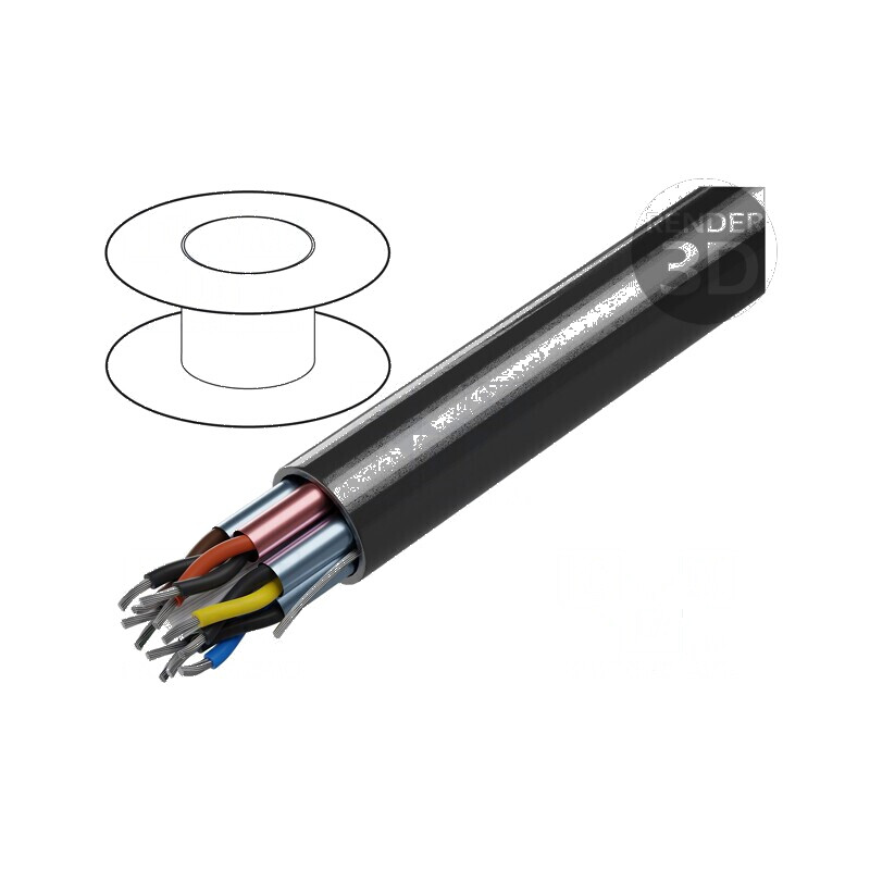 Cablu ecranat 6x2x20AWG - Al-PET PVC | Electronic-mag.ro | Componente Electronice Cablu ecranat 6x2x20AWG - Al-PET PVC | Electronic-mag.ro | Componente Electronice