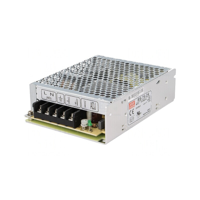 Alimentator pulsatoriu pentru încastrare 24VDC 75W | Electronic-mag.ro | Componente Electronice Alimentator pulsatoriu pentru încastrare 24VDC 75W | Electronic-mag.ro | Componente Electronice