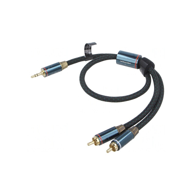 Cablu Jack 3,5mm RCA x2 1m | Electronic-mag.ro | Componente Electronice