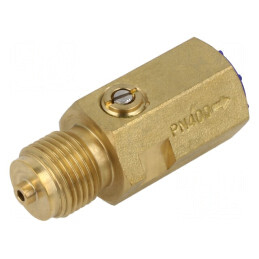 Accesorii: valvă de presiune reglabilă din alamă | Electronic-mag.ro | Componente Electronice