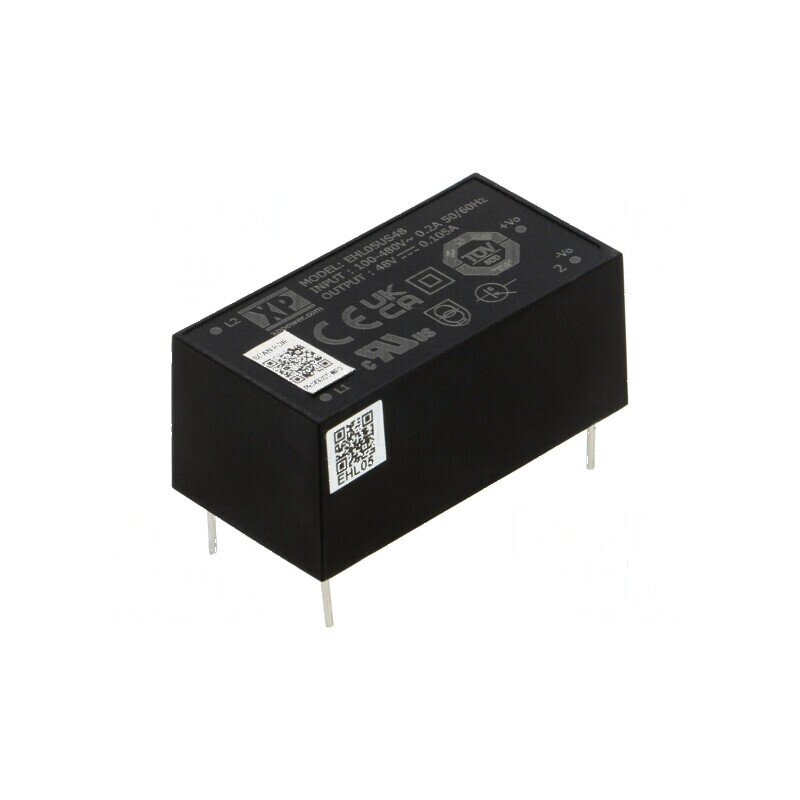 Convertor AC/DC 5W Uieş 48VDC Iieş 105mA OUT 1 85% EHL THT | Electronic-mag.ro | Componente Electronice