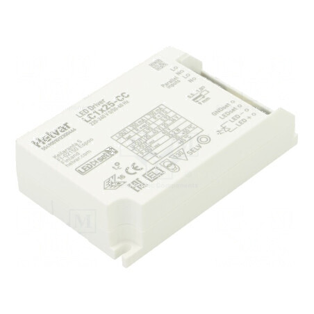 Alimentator LED pulsatoriu 25W 20-45VDC 350-700mA 198-264VAC | Electronic-mag.ro | Componente Electronice