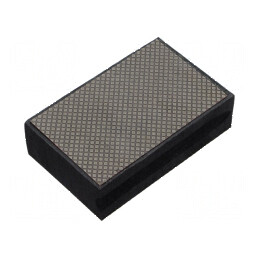 Burete abraziv negru de 90x55mm | Electronic-mag.ro | Componente Electronice