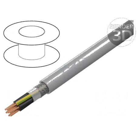 Cablu ecranat F-C-PURö-JZ 36G0,5mm2 | Electronic-mag.ro | Componente Electronice