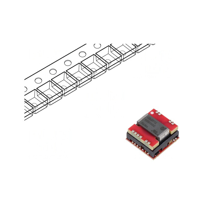 Convertor DC/DC 3W 9-18V la 15VDC si -10VDC PCB | Electronic-mag.ro | Componente Electronice