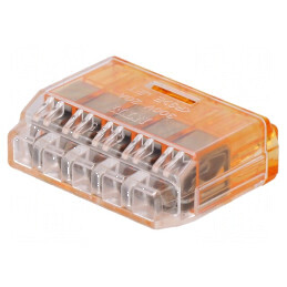 Bornă cu arc rapid 1,5-2,5mm2 300V 20A | Electronic-mag.ro | Componente Electronice