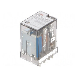 Releu electromagnetic 4PDT - 220VDC - 7A | Electronic-mag.ro | Componente Electronice