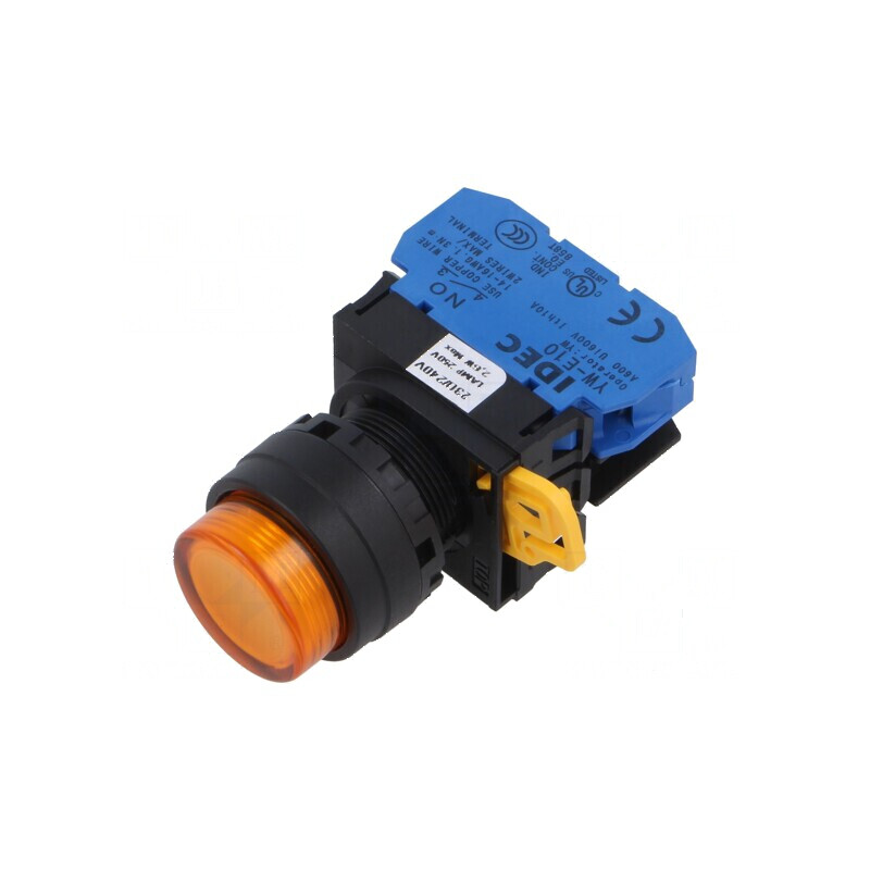 Comutator cu LED-uri 22mm 2 pozitii stabile - Comutator cu LED-uri 22mm | Electronic-mag.ro | Componente Electronice