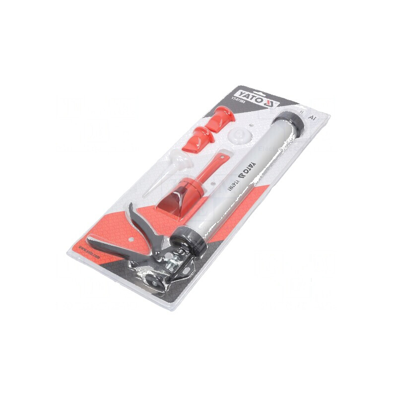 Pistol dozator aluminiu Kit: 3 capete | Electronic-mag.ro | Componente Electronice