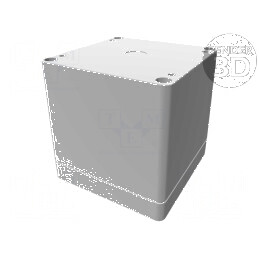 Carcasă universală din policarbonat 90x90x90mm - Carcasă universală din policarbonat | Electronic-mag.ro | Componente Electronice