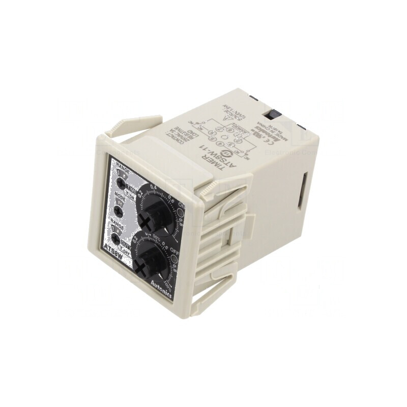 Releu timer digital 12VDC compact | Electronic-mag.ro | Componente Electronice