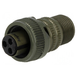 Conector circular mufă pe cablu PIN 3 mamă lipire | Electronic-mag.ro | Componente Electronice