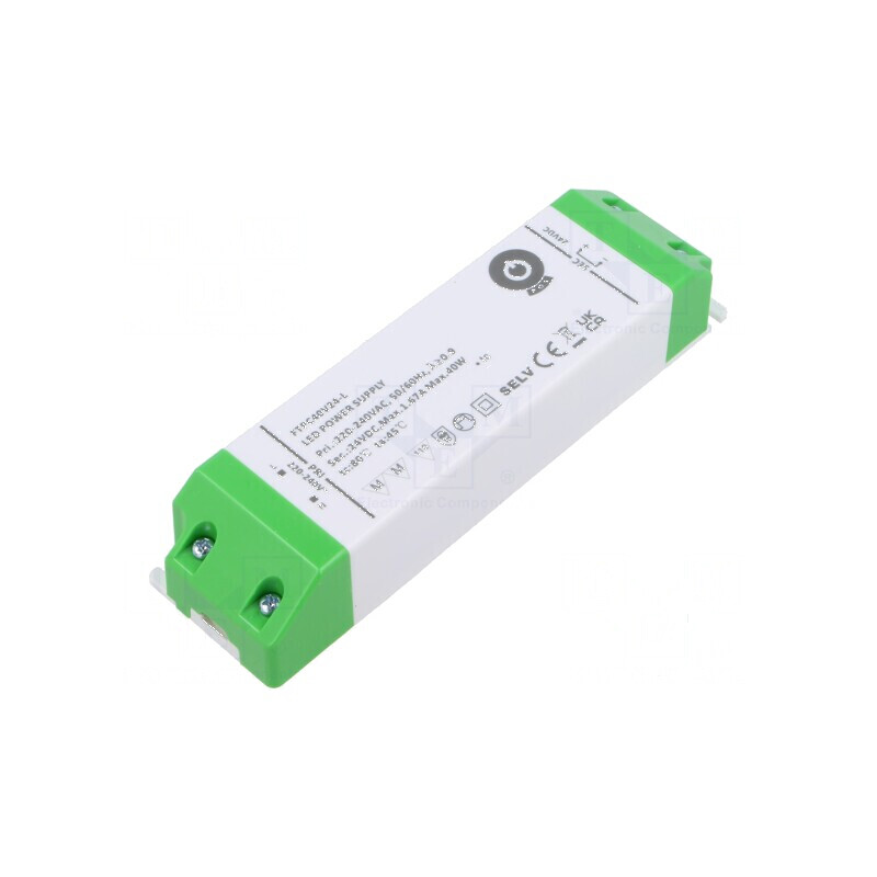 Alimentator LED pulsatoriu 40W 24VDC | Electronic-mag.ro | Componente Electronice