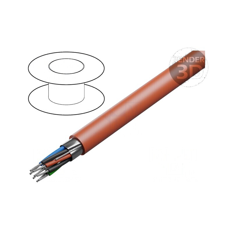 Cablu RS232 roșu 30m | Electronic-mag.ro | Componente Electronice Cablu RS232 roșu 30m | Electronic-mag.ro | Componente Electronice
