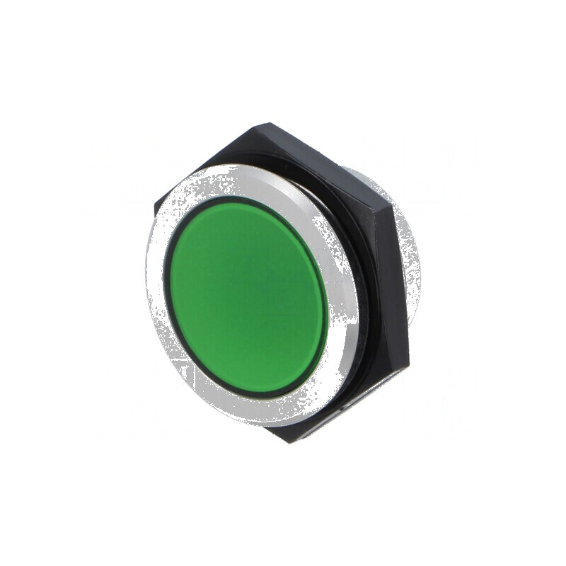 Lampă de control LED verde Ø30mm IP67 | Electronic-mag.ro | Componente Electronice