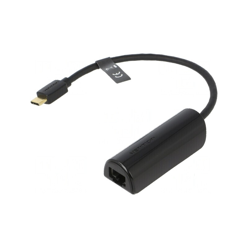 Adaptor USB-Fast Ethernet neagră | Electronic-mag.ro | Componente Electronice
