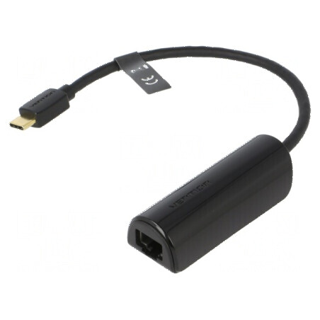 Adaptor USB-Fast Ethernet neagră | Electronic-mag.ro | Componente Electronice