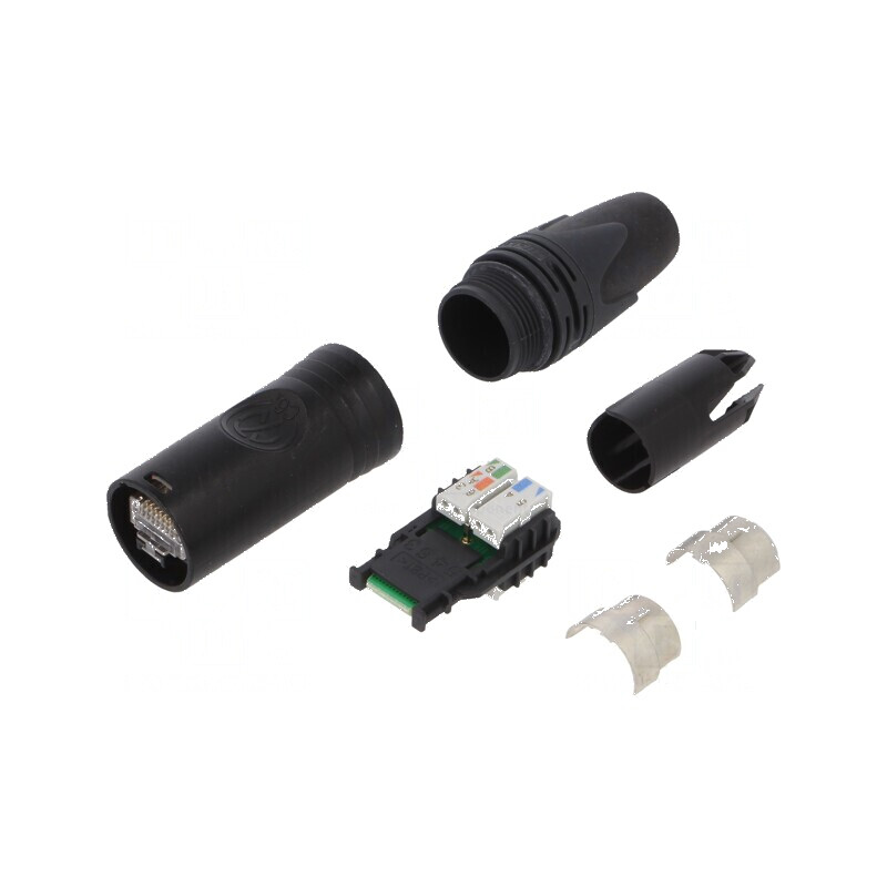 Conector cablu Ethernet CAT6A auto-terminare | Electronic-mag.ro | Componente Electronice