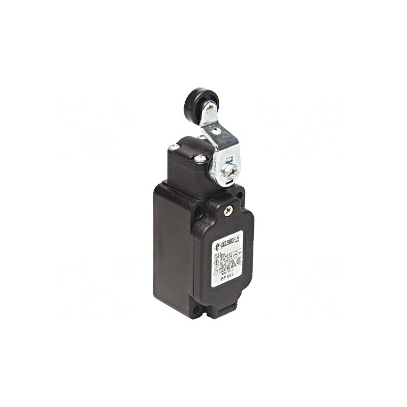 Limitator cursă manetă cu rolă din plastic Ø20mm 10A | Electronic-mag.ro | Componente Electronice