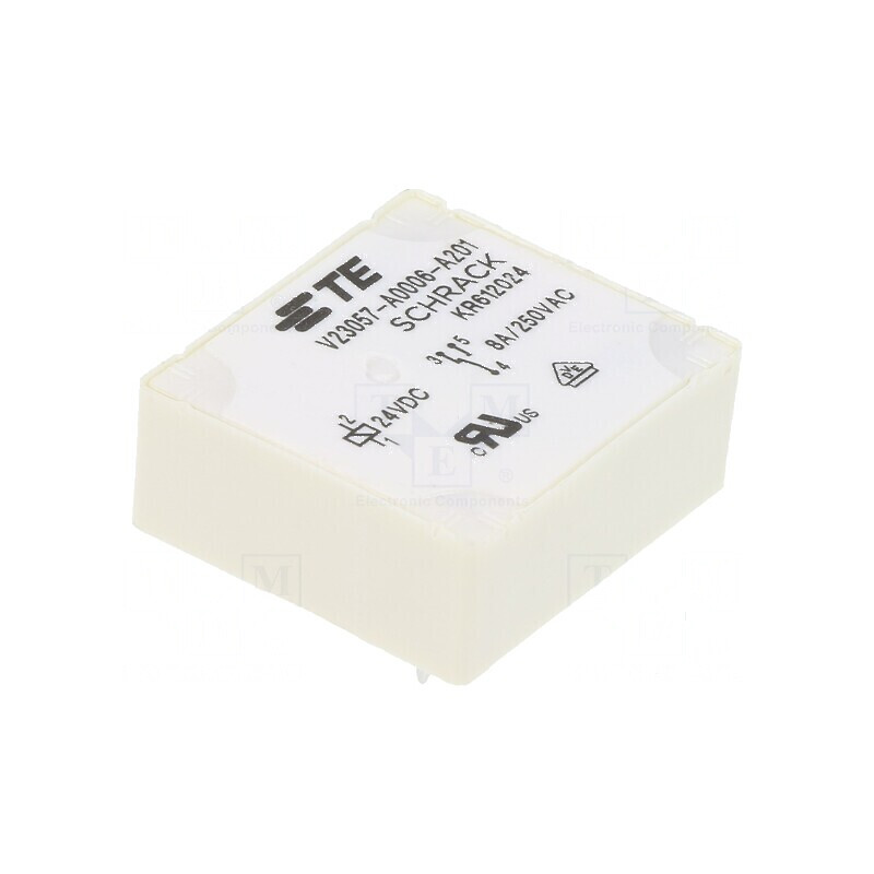 Releu electromagnetic SPDT Ubobină 24VDC 8A 8A/250VAC Card E - Releu electromagnetic SPDT Ubobină 24VDC 8A 8A/250VAC Card E | Electronic-mag.ro | Componente Electronice
