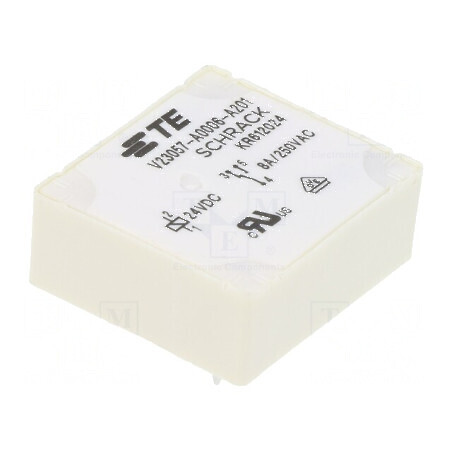 Releu electromagnetic SPDT Ubobină 24VDC 8A 8A/250VAC Card E - Releu electromagnetic SPDT Ubobină 24VDC 8A 8A/250VAC Card E | Electronic-mag.ro | Componente Electronice