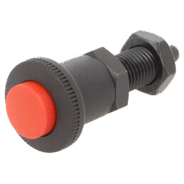 Bolţ de fixare Filet M12 Acoperire finisaj negru 6mm Pas 1,5 | Electronic-mag.ro | Componente Electronice