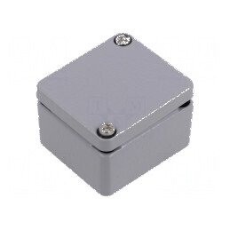 Carcasă universală din aluminiu gri IP66 | Electronic-mag.ro | Componente Electronice