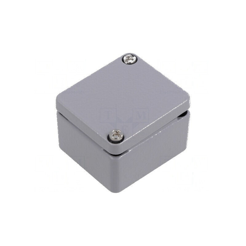 Carcasă universală din aluminiu gri IP66 | Electronic-mag.ro | Componente Electronice