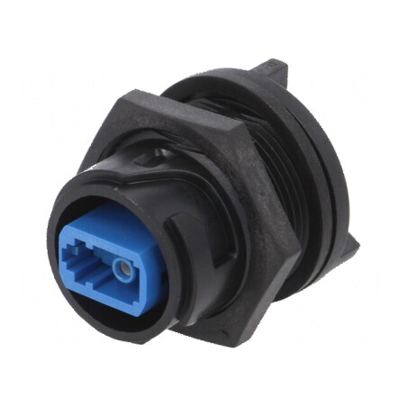 Conector fibră optică soclu PIN 1 - Buccaneer 4000 pe cablu: Conector de fibră optică Buccaneer 4000 | Electronic-mag.ro | Componente Electronice