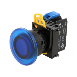 Comutator cu LED 22mm - 2 poziții stabile LED Switch 22mm - 2 poziții stabile | Electronic-mag.ro | Componente Electronice