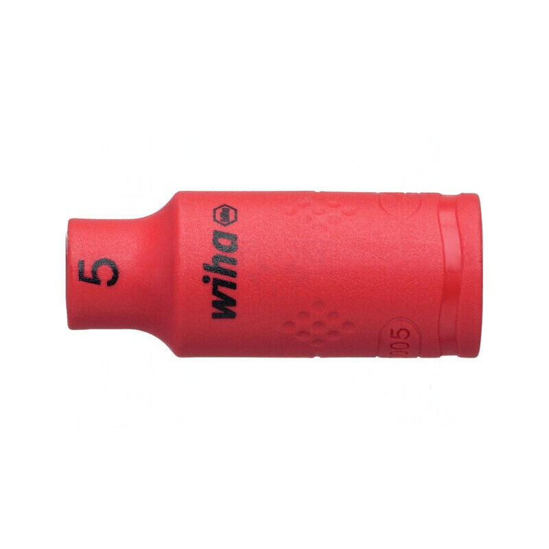 Cheie tubulară HEX 5mm 1/4 - Cap 6-puncte, izolată 42mm | Electronic-mag.ro | Componente Electronice