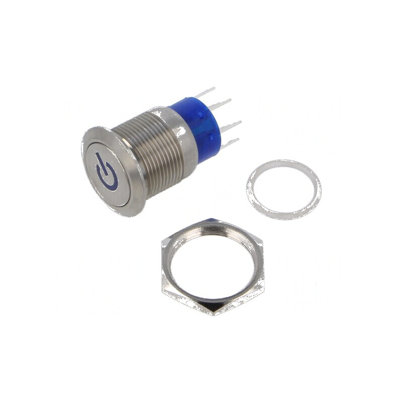 Comutator anti-vandalism DPST IP67 3A/250VAC | Electronic-mag.ro | Componente Electronice