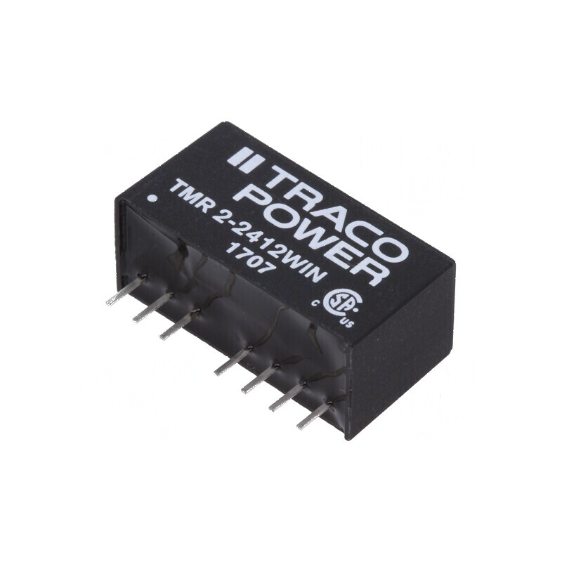 Convertor DC/DC 2W 9-36V to 12V SIP8 - Modul de conversie de tensiune 12V | Electronic-mag.ro | Componente Electronice