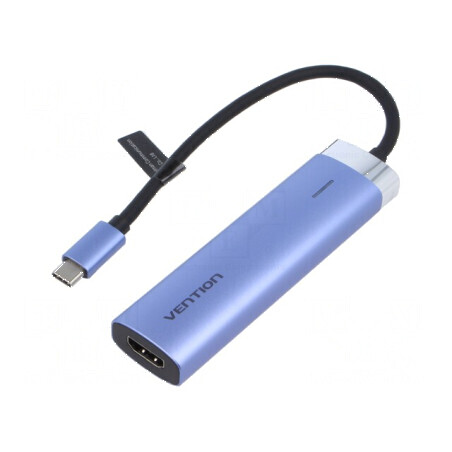 Hub USB HDMI soclu,USB A soclu x3,USB C soclu,USB C mufă - Hub USB HDMI cu multiple porturi | Electronic-mag.ro | Componente Electronice