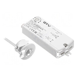 Întrerupător fără atingere alb cu detector de mişcare | Electronic-mag.ro | Componente Electronice