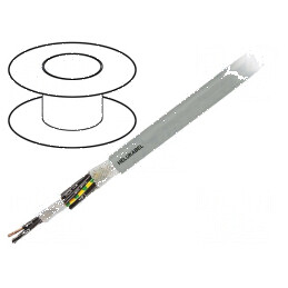 Cablu de control MULTIFLEX 512 gri | Electronic-mag.ro | Componente Electronice