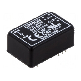 Adaptor de tensiune DC/DC 3W 18-36V la 5VDC si -5VDC DIP24 | Electronic-mag.ro | Componente Electronice
