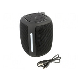 Difuzor Bluetooth negru | Electronic-mag.ro | Componente Electronice