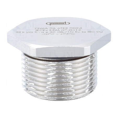 Capac de protecţie IP68 din alamă - Nichel | Electronic-mag.ro | Componente Electronice