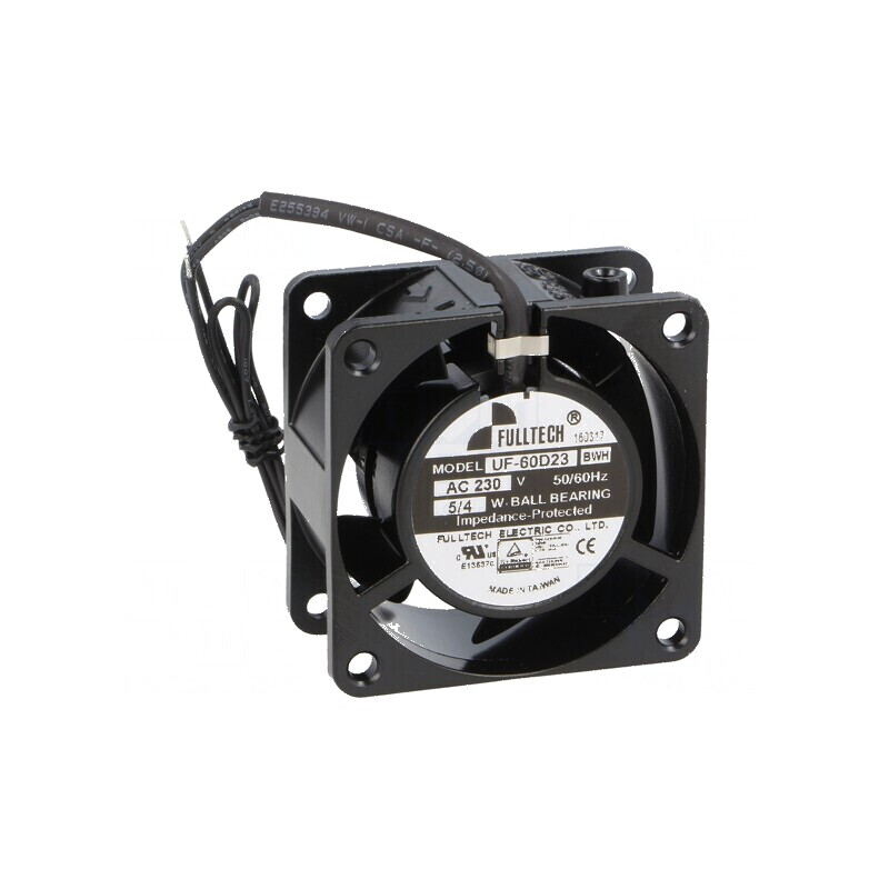 Ventilator Axial 60x60x30mm 230VAC 13,76m3/h 27dBA | Electronic-mag.ro | Componente Electronice