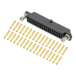 Cablu conector femelă DIL de 17 poziții 22AWG | Electronic-mag.ro | Componente Electronice