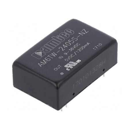 Convertor DC/DC 6W 9-36V la 5VDC 1.2A DIP24 | Electronic-mag.ro | Componente Electronice