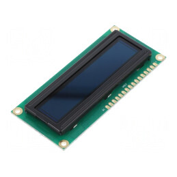 Afişaj OLED 16x2 roşu 80x36x10mm 16 pini | Electronic-mag.ro | Componente Electronice